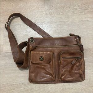 Roots Leather Villager bag